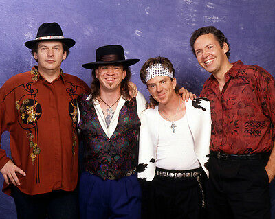 Stevie Ray Vaughan & His Band - Double Trouble, 8x10 Color Photo