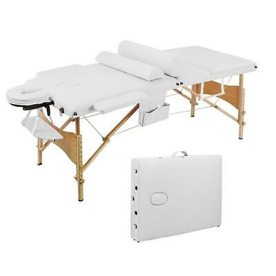 Massage Table Portable Bed Tattoo Tables Facial Spa Carry Case 84" L Chair Pad